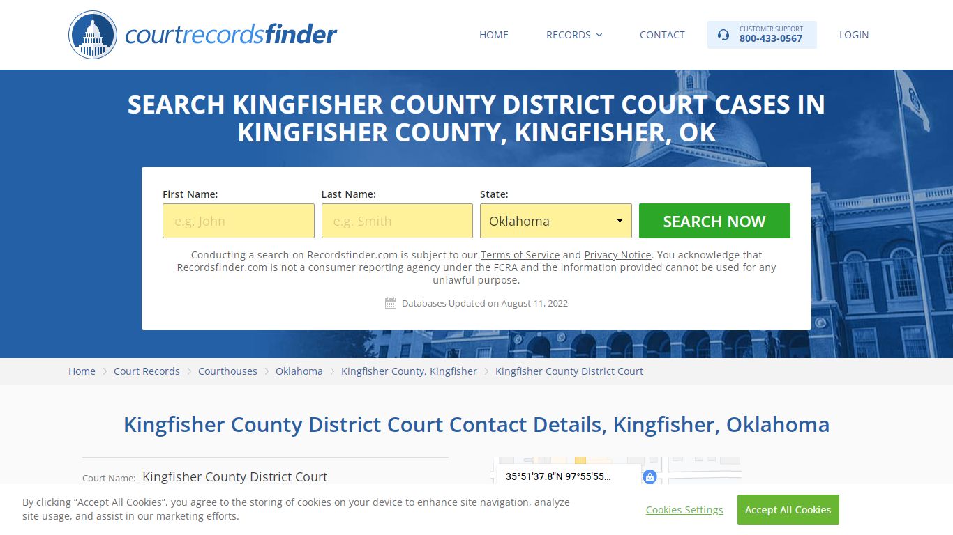 Kingfisher County District Court Case Search - Kingfisher ...